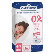 Carryboo Sous-Vêtement de Nuit Fille 4-7ans 16 unités