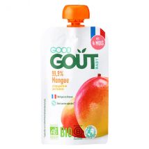 Good Goût Gourde Compote de Fruits Mangue +4m Bio 120g Vegan