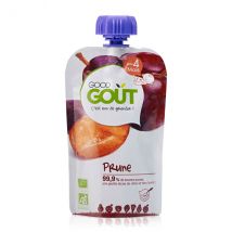 Good Goût Gourde Compote de Fruits Prune +4m Bio 120g Vegan