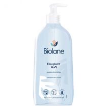 Biolane - Eau Pure H2O - Nettoyant Pour Visage, Corps & Siège Du Bébé - 350ml