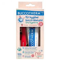 Buccotherm Kit Hygiène Bucco-Dentaire +2ans Fraise
