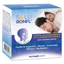 NutriExpert SoluRonfl' Dispositif Nasal Anti-Ronflement 4 Embouts