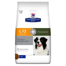 Hill's Prescription Diet Canine C/D Multicare Urinary + Metabolic Croquettes 1,5kg