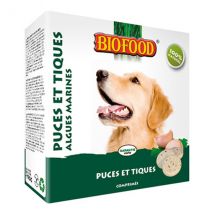 Biofood Chien Puces et Tiques Algues Marines 55 comprimés - Anti-Puce, Anti-Tique -