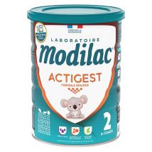 Modilac Actigest Lait Infantile 2ème Âge 800g - Epaissit -