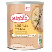 Babybio Céréales Vanille Quinoa +6m Bio 220g