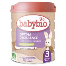 Babybio Lait Infantile Optima Croissance 3ème Âge Bio 800g - Classique -