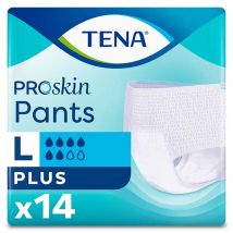 TENA Proskin Pants Sous-Vêtement Absorbant Plus Taille L 14 unités