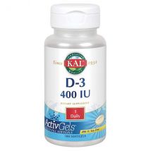 Kal Vitamine D3 10 mcg 100 capsules