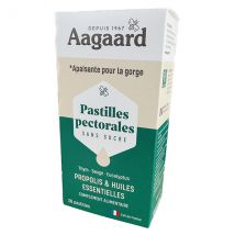 Aagaard Propolis Pastilles Pectorales Apaisante pour la Gorge 28 pastilles