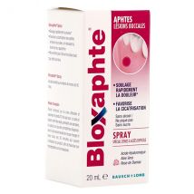 Bausch & Lomb Bloxaphte Spray Aphtes et Lésions Buccales 20ml - Soin et Traitement -
