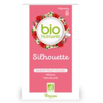 Vitavea BioNutrisanté - Infusion Silhouette - Saveur Fruits Rouges - 20 sachets