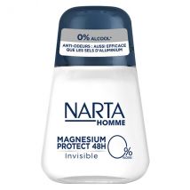 Narta Homme Magnesium Protect Invisible Déodorant 48h Bille 50ml