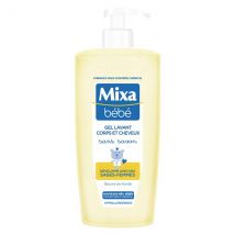 Mixa Bébé Gel Lavant Corps & Cheveux sans Savon 750ml pour Peau Normale