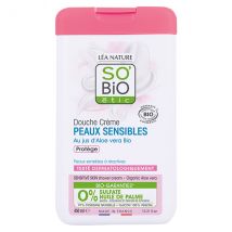 So'Bio Étic Douche Crème au Jus d'Aloe Vera Bio 450ml - Protecteur - pour Peau Sensible