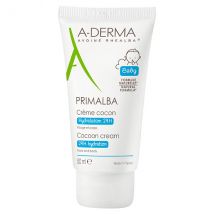 A-Derma Primalba Bébé Crème Cocon Hydratation 24h 50ml Bio pour Peau Normale, Peau Fragile ou Irritée