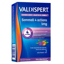 VALDISPERT Sommeil 4 Actions 1mg 30 capsules