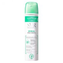 SVR Spirial Spray Végétal Déodorant Anti-Humidité 75ml - Anti-transpirant -
