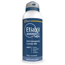 ETIAXIL Déodorant Anti-Transpirant Men Contrôle 48h Aérosol 150ml