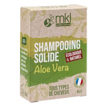 MKL Green Nature Shampoing Solide Aloe Vera Cheveux Normaux 65g Bio et Vegan- -
