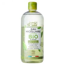 MKL Green Nature Eau Micellaire Bi-Phase Waterproof Bio 500ml pour Peau Sensible