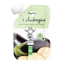 Popote Les Légumes Gourde Aubergine +4m Bio 120g