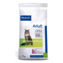 Virbac Veterinary hpm Neutered Chat Adulte (+12mois) Croquettes 7kg