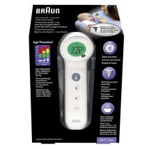 Braun Thermomètre Sans Contact Frontal Age Précision BNT400 - Sans Contact -