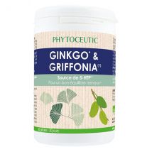 Phytoceutic Ginkgo & Griffonia Bio 60 gélules