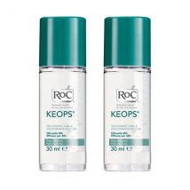 RoC Keops Déodorant Roll On 48h Lot de 2 x 30ml - Anti-transpirant -