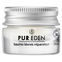 Pur Eden Baume Lèvres Réparateur Bio 6g - Nourrissant, Apaisant, Réparateur, Protecteur -