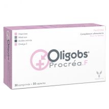 Oligobs Procréa.F 30 gélules + 30 capsules oméga 3