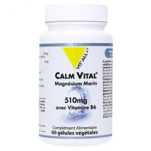 Vit'all+ Calm Vital Magnésium Marin 510mg 60 gélules végétales