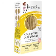 Les Couleurs de Jeanne Coloration Végétale Blond Doré 100g Bio et Vegan- -