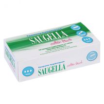 Saugella Cotton Touch Tampon Hygiénique Super 16 unités - Sans Applicateur -