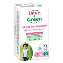 Love & Green Culottes Hypoallergéniques T6 +16kg 16 culottes - Culotte -
