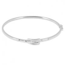 Bracelet en argent jonc ouvert ceinture