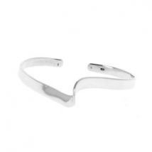 Bracelet argent mileu assymétrique