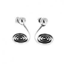 Boucles d'oreilles argent yoyo