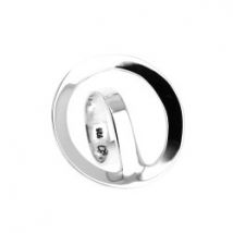 Bague en argent circulaire