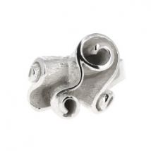 Bague argent baroque