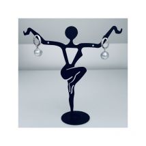 Boucles d'oreilles en argent et perle nacrée