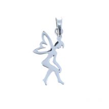 Pendentif Fée en argent massif