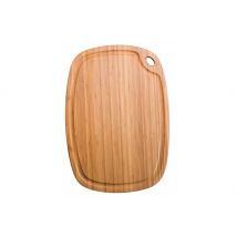 Planche à découper Totally Bamboo Greenlite en bambou + rigole - 52x37cm