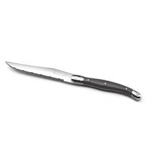 Couteau à steak Lou Laguiole inox Tradition gris 11cm