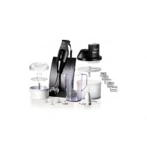 Coffret Bamix Box mixeur Bamix SwissLine M200 noir et robot à râper SliceSy