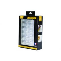 Set de 24 douilles pâtisserie Matfer Choix du pâtissier en polycarbonate transparent