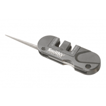 Aiguiseur de poche Smith's 2 fentes + tige diamant - Pour lames lisses et dentelées