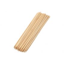 Lot de 100 piques à brochettes Westmark Natur Pur – 20cm