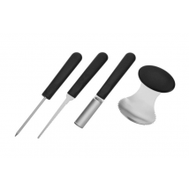 Kit de sculpture pour citrouille "Halloween" Westmark lames en inox 4 pièces